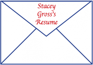 Stacey Gross Resume Envelope