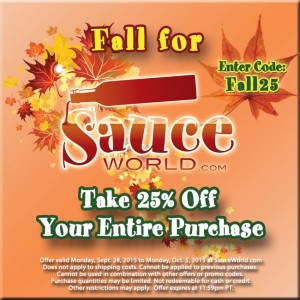 Fall for SauceWorld.com