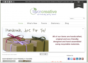 FavorCreative.com Homepage